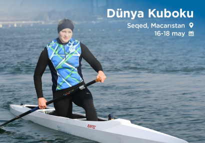 Azərbaycan kanoeçisi finişə 3-cü çatdı
