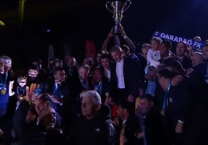 "Qarabağ" mükafatlandırıldı - VİDEO