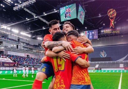 Minifutbol: İspaniya Qananı üstələdi
