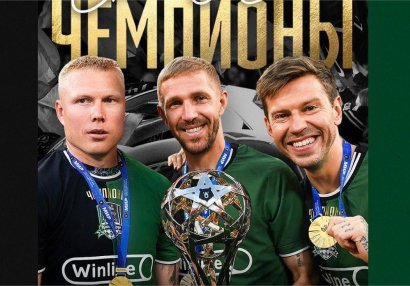 Murad Musayevli "Krasnodar" çempion heyətin 3 üzvü ilə vidalaşdı