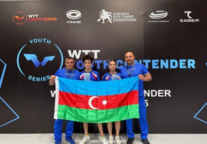 Azərbaycanın stolüstü tennisçiləri Daşkənddə medal qazandılar
