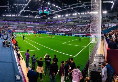 Bakıda minifutbol tarixinin rekordu qeydə alındı