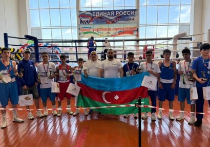 Azərbaycan boksçuları Rusiyada 8 medal qazandılar