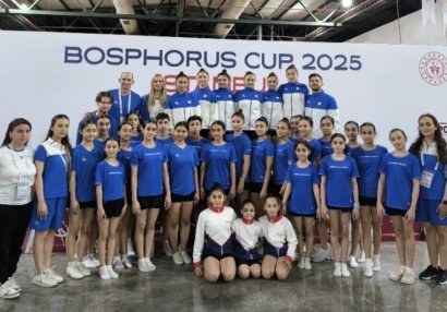 Azərbaycanın aerobika gimnastları "Bosphorus Open Cup"da uğurlu çıxışla yadda qaldılar