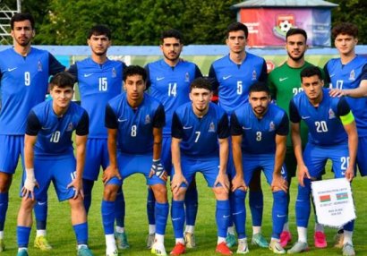 U-21 Monteneqro ilə sülh bağladı