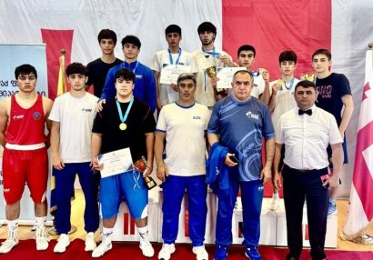 Azərbaycan boksçuları Gürcüstanda 7 medal qazandılar
