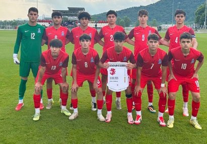 U-17 Gürcüstanla bərabərə qaldı