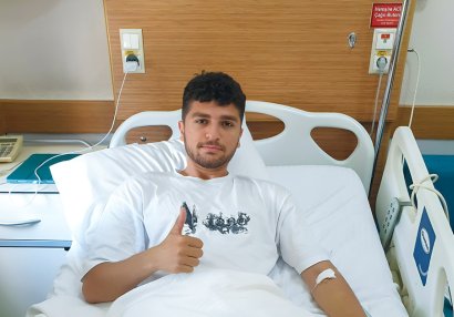 "Sabah"ın fubolçusu əməliyyat olundu