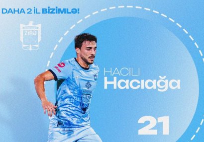 "Zirə" Hacıağa Hacılı ilə müqavilə yenilədi