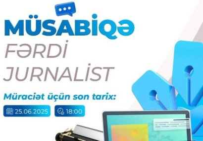 Medianın İnkişafı Agentliyi jurnalistlər üçün müsabiqə elan etdi