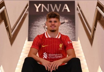 "Azarkeşlərin hayqırtısını eşidəcəyim anı gözləməyə səbrim çatmır" - "Liverpul"un yeni transferi