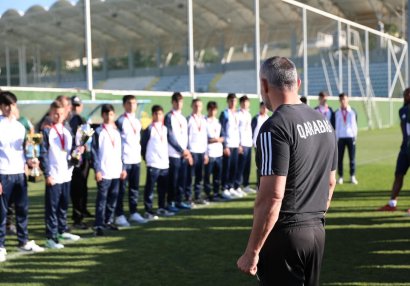 "Qarabağ"ın əsas komandası U-15 və U-13 ilə görüşdü - FOTO