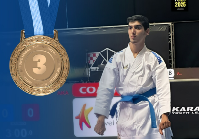 Azərbaycan idmançısı Xorvatiyada medal qazandı