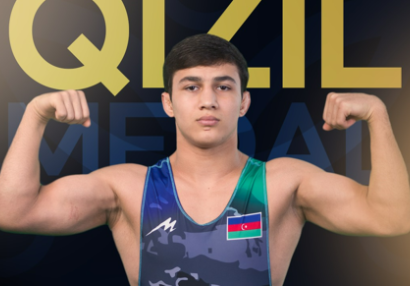 Azərbaycan güləşçilərindən bir qızıl, bir gümüş medal