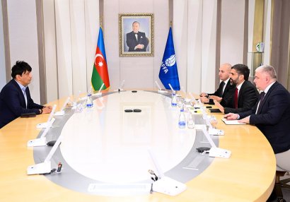 AFFA prezidenti pakistanlı həmkarı ilə görüşdü
