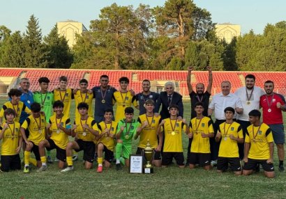 U-15 "Region Kuboku"nun qalibi bilindi - FOTOLAR