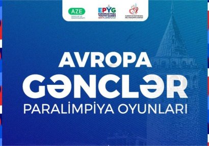 Avropa Gənclər Paralimpiya Oyunlarında Azərbaycanı təmsil edəcək idmançılar bilindi