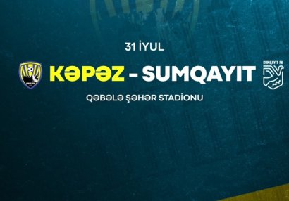 "Kəpəz" "Sumqayıt"la sınaq matçına çıxacaq