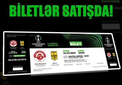 Bu gün baş tutacaq "Araz-Naxçıvan" - "Aris" oyununa neçə bilet satılıb? - SON DURUM