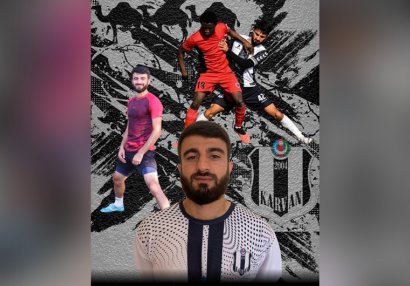 "Karvan-Yevlax" futbolçusu ilə müqavilə yenilədi