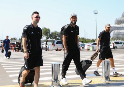 "Qarabağ" səfərə yollandı - FOTOLAR