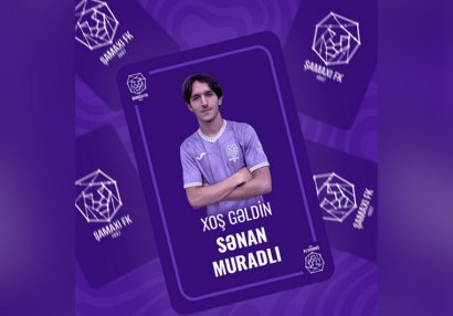 "Şamaxı" heyətini yeni futbolçu ilə gücləndirib