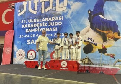 Naxçıvan cüdoçuları Türkiyədə keçirilən beynəlxalq turnirdə uğurla çıxış ediblər
