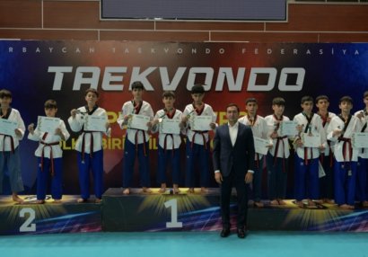 Taekvondonun pumse növü üzrə Azərbaycan çempionatının qalibləri bəlli olub