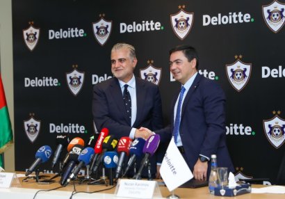"Qarabağ" ilə "Deloitte Azərbaycan" əməkdaşlığa başladılar