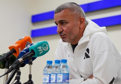 "Öz oyunumuzdan tam razı qalmadım" -Qurban Qurbanov