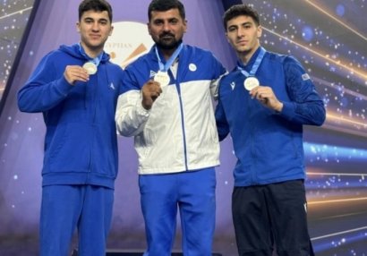 Azərbaycanlı idmançı Misirdə medal qazandı
