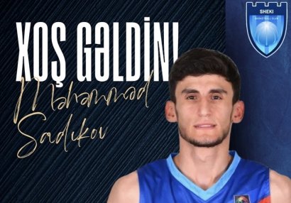 "Şəki" heyətini yeni basketbolçu ilə gücləndirdi