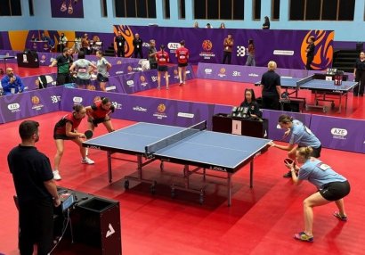 III MDB Oyunları: Stolüstü tennisçilərimiz medal qazandılar