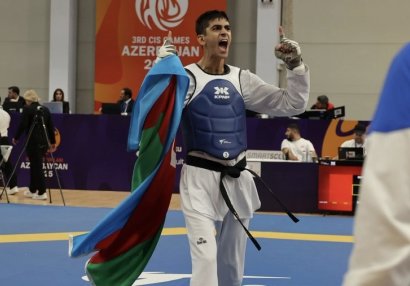 III MDB Oyunları: Taekvondoçumuz Ziya Həsənli qızıl medal qazandı