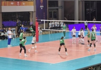 Azərbaycanın voleybol millisi III MDB Oyunlarına qələbə ilə başladı