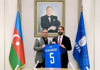 AFFA prezidenti Ayxan Abbasovla görüşdü