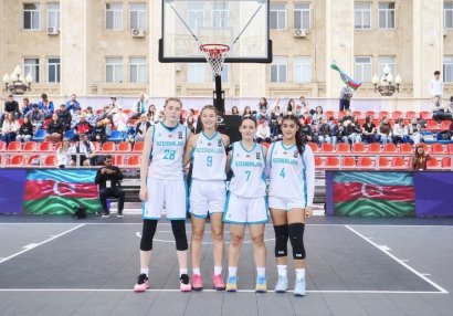 III MDB Oyunları: Azərbaycanın 3x3 basketbol yığmaları yarımfinala yüksəlib