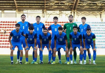 Azərbaycanın U-21 yığması Çexiyada 5 cavabsız qolla uduzdu