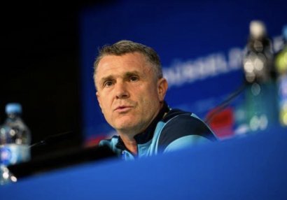 Sergey Rebrov: "Azərbaycan millisi ilə oyunun ilk dəqiqələrində gücümüzü göstərəcəyik"