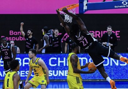 FIBA Çempionlar Liqası: "Sabah" Almaniya təmsilçisinə məğlub oldu