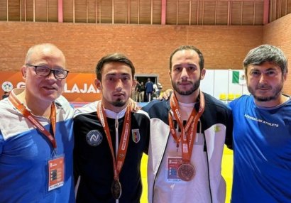 Azərbaycan cüdoçuları Qran-prinin ilk günündə 3 medal qazandılar