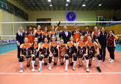 &ldquo;DH Volley&rdquo; komandası &ldquo;Azərreyl&rdquo; üzərində qələbə qazandı