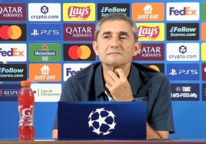 "Qarabağ"a 9:0 hesabı ilə qalib gələcəyimiz barədə deyilənlər dəhşətdir" - Ernesto Valverde