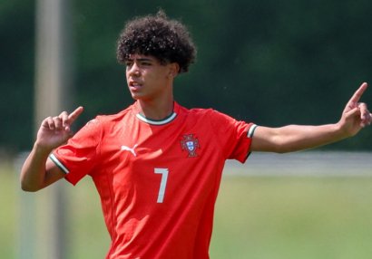 Kriştianu Ronaldunun oğlu Portuqaliya millisində