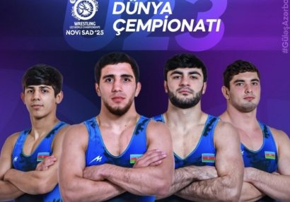 Azərbaycanın iki sərbəst güləşçisi dünya çempionatının finalına yüksəldi