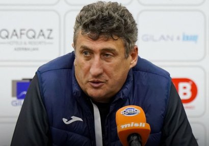 "Futbolçularımız yaxşı təsir bağışladılar" - Kaxaber Tsxadadze