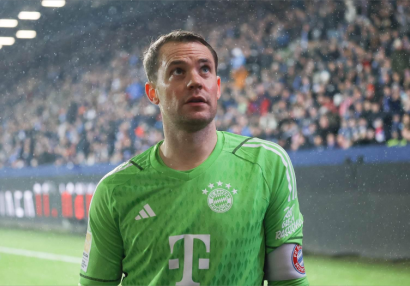 Noyer "Bayern"in seriyasının qırılmasında günahını etiraf etdi