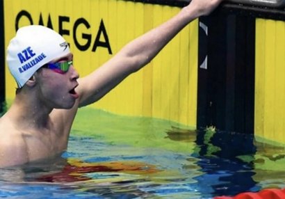 Azərbaycan üzgüçüsü İslamiadada gümüş medal qazandı