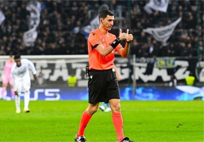 Əliyar Ağayev Xorvatiya millisinin oyununa təyinat aldı