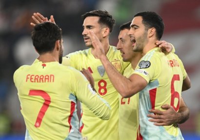 İspaniya yığması tarixinin ən yaxşı nəticəsinə imza atdı
